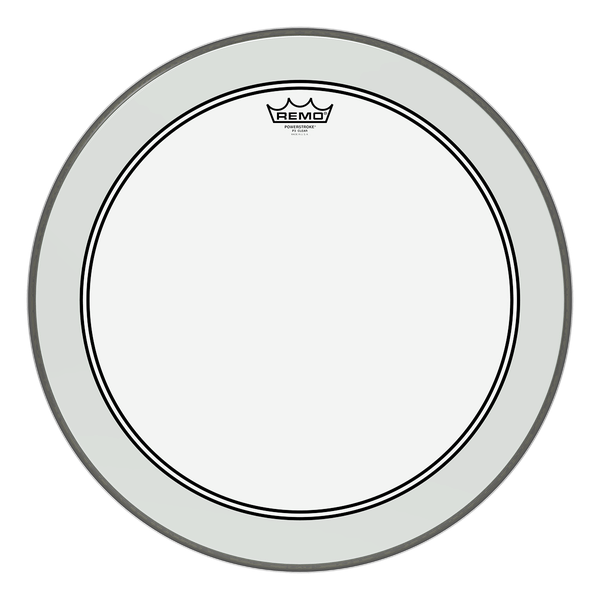 Remo 24" Powerstroke P3 Clear Bass, P3-1324-C2