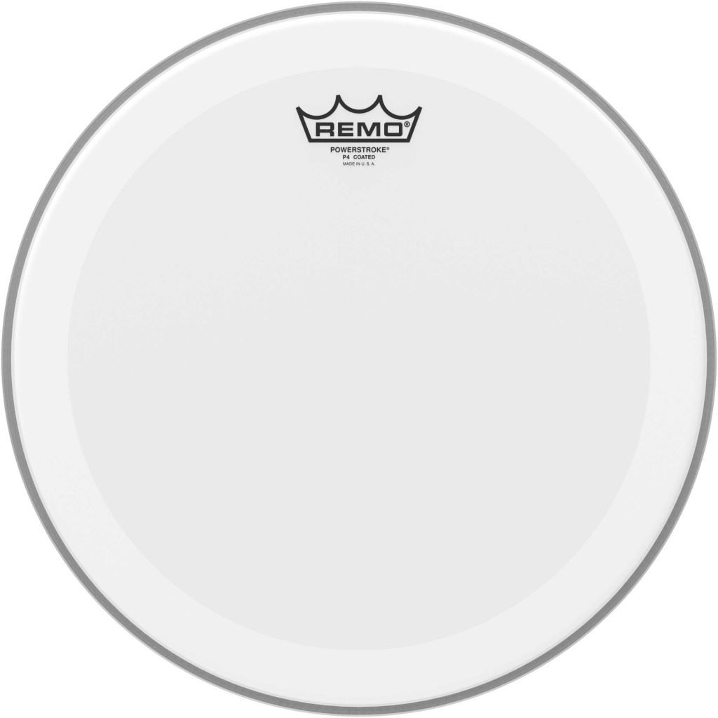 Remo 14" Powerstroke 4 Coated, P4-0114-BP