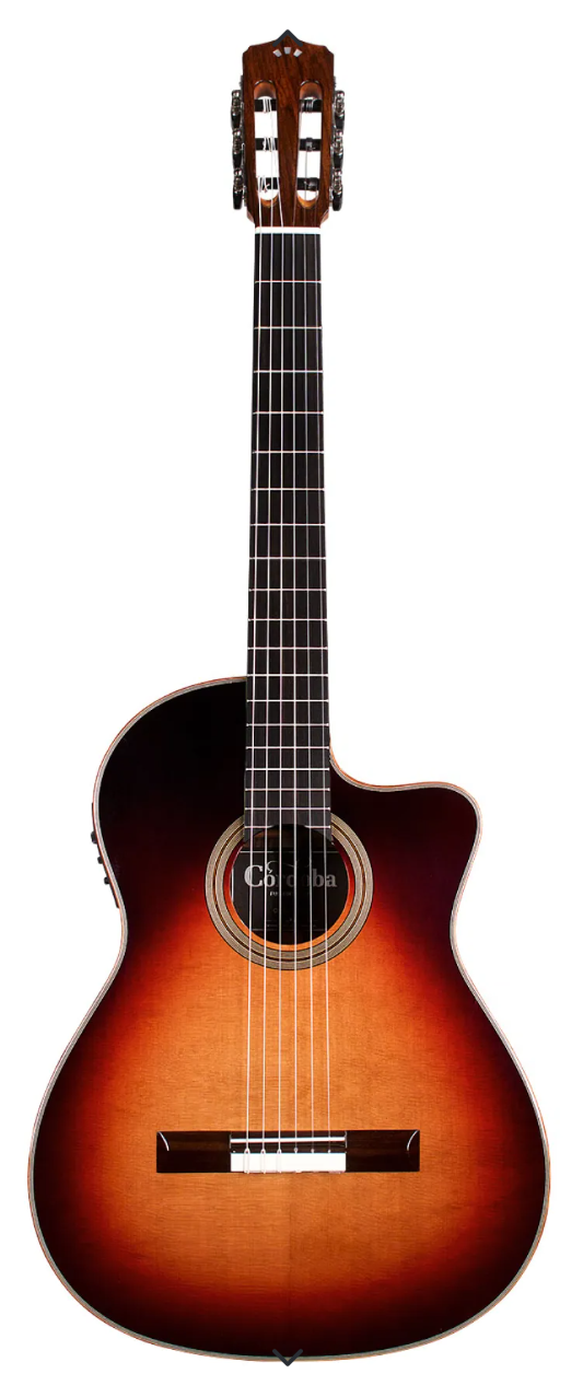 Cordoba Fusion Orchestra CE CD Teardrop Burst