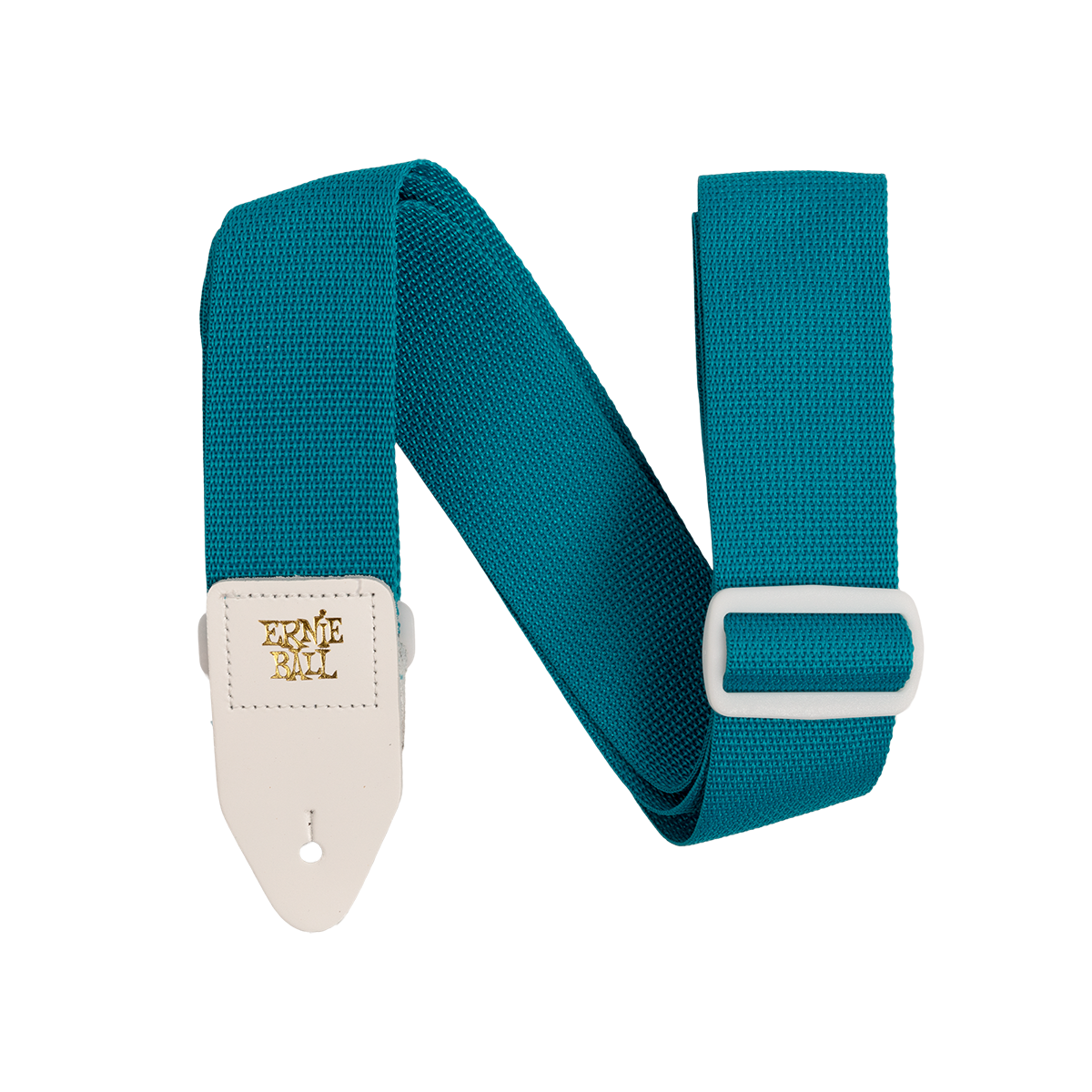 Ernie Ball Polypro Strap 5349 Tealblue & White