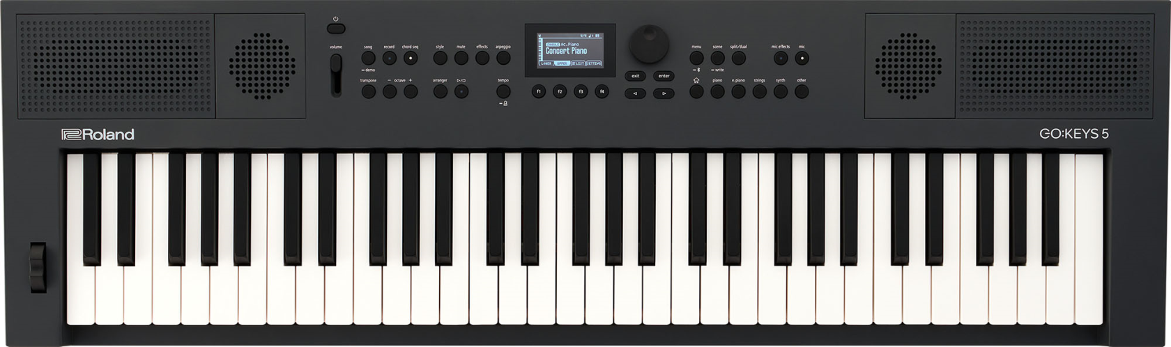 Klundertmusic Roland GO:KEYS 5 Graphite aanbieding