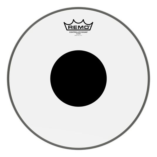Remo 13" Controlled Sound Black Dot, CS-0313-10