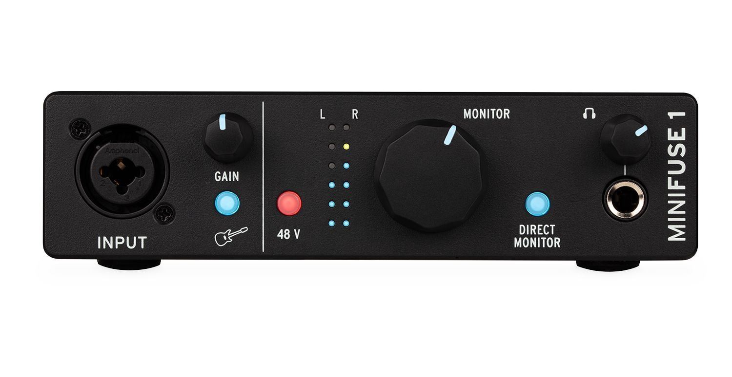 Klundertmusic Arturia MiniFuse 1 Black aanbieding