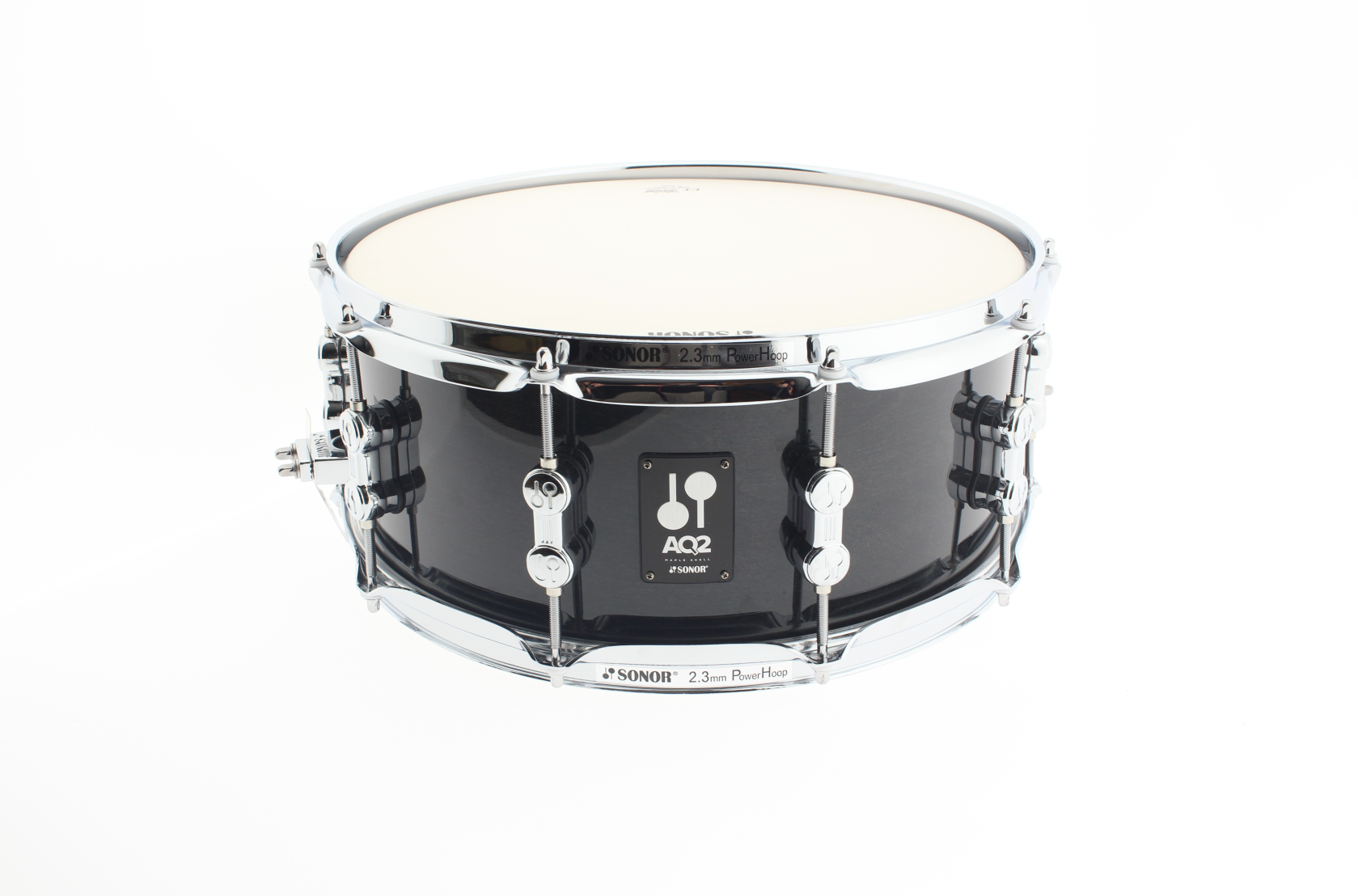 Sonor AQ2 14x06" Maple, Transparent Stain Black