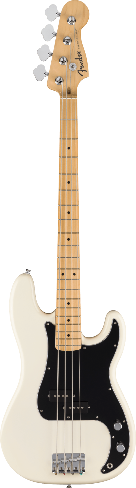 Fender Standard Precision Bass, Olympic White MN