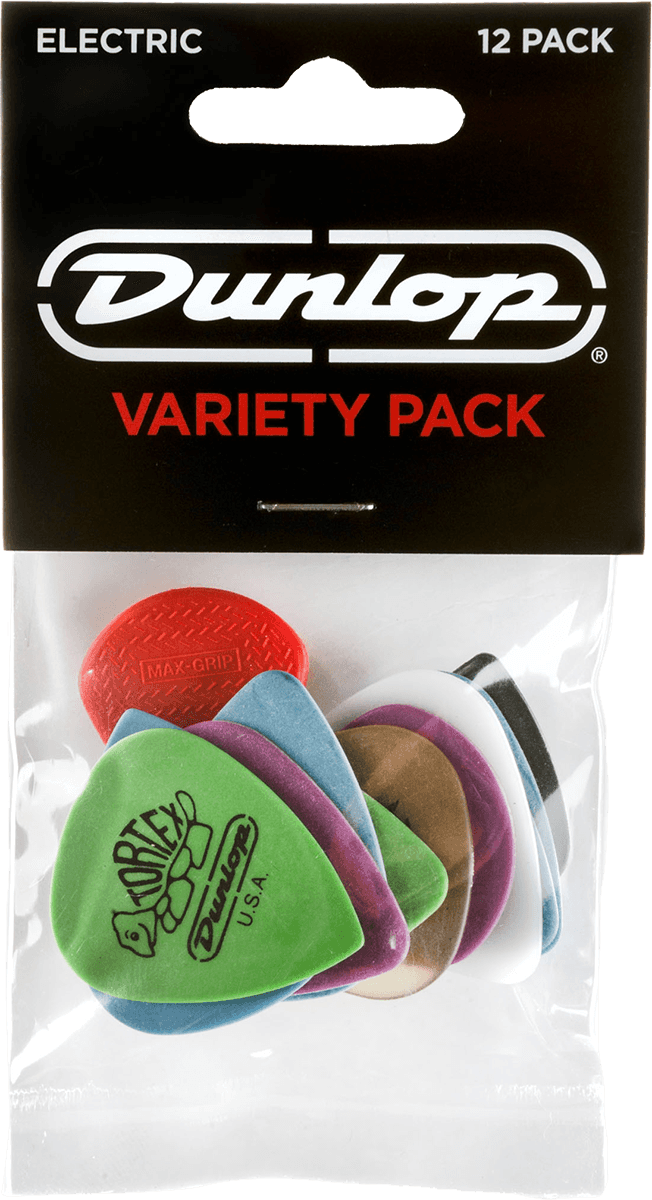 Dunlop PVP113 Electric Variety Plectrum 12-Pack