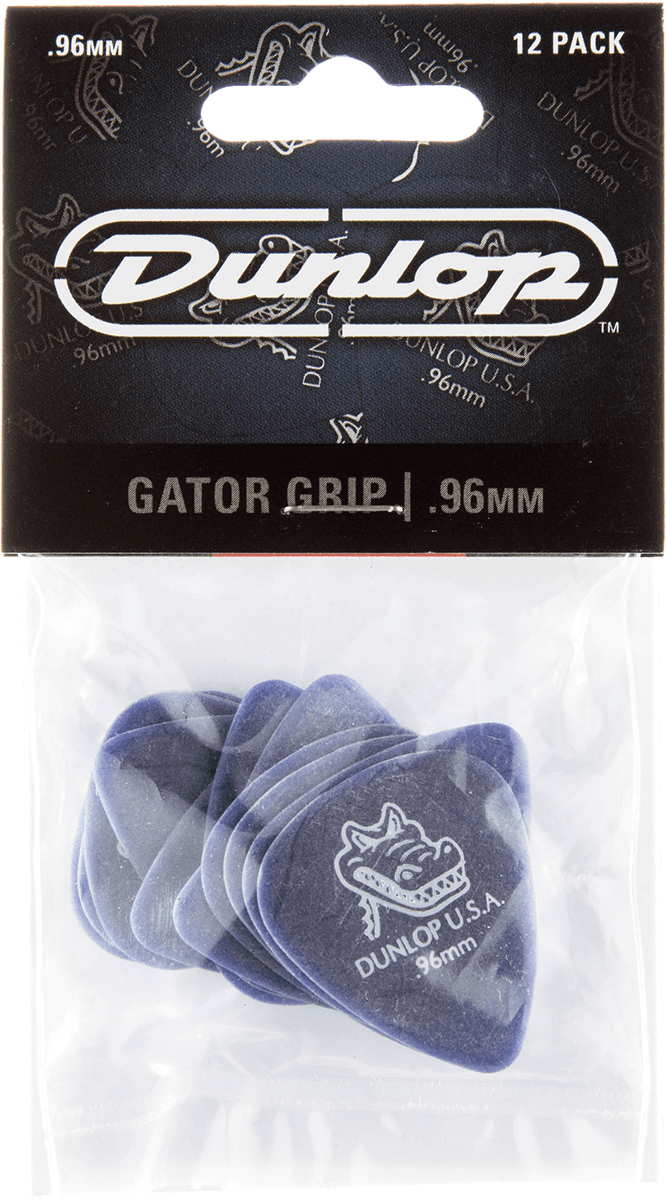 Dunlop 417P96 Gator Grip Plectrum 0.96mm 12-Pack