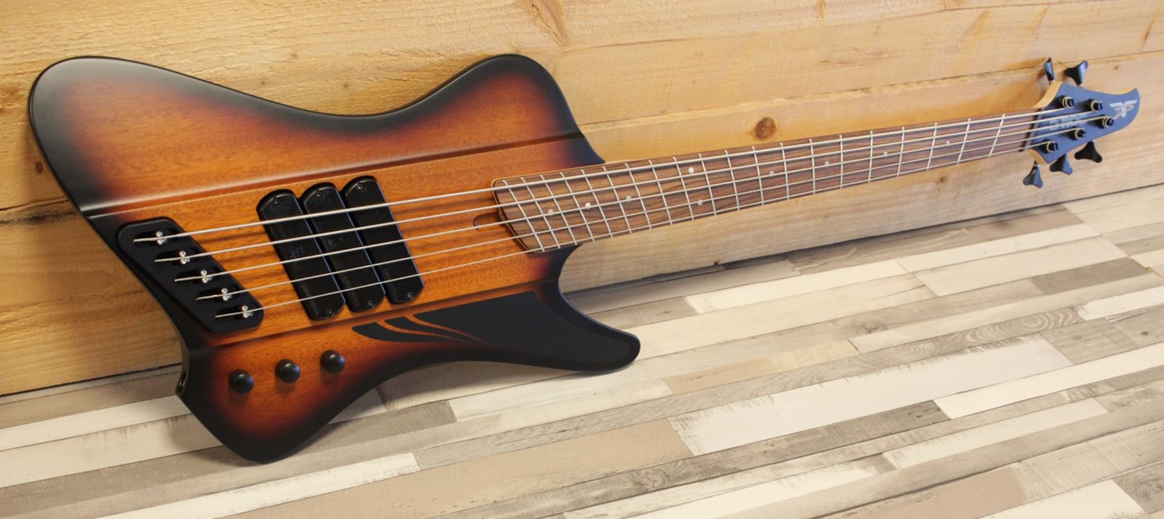 Dingwall D-Roc Standard 5 Vintage Burst Matte