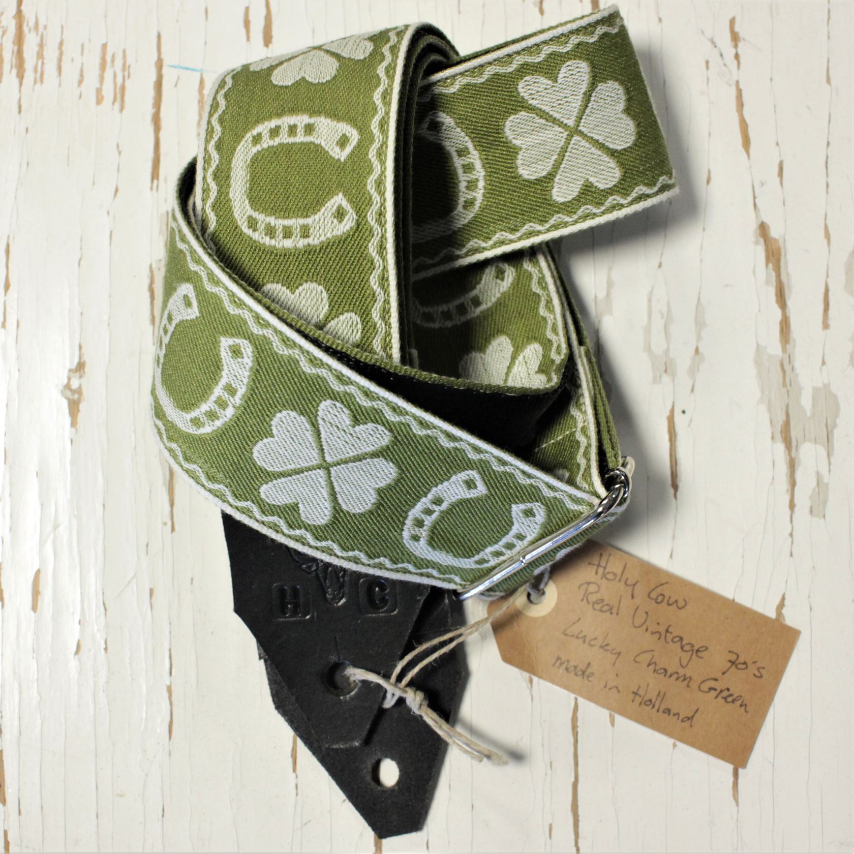 Holy Cow Straps 70's Lucky Charm Green afbeelding