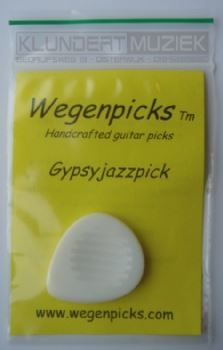 Wegenpicks Gypsyjazzpick 3.5 Wit afbeelding