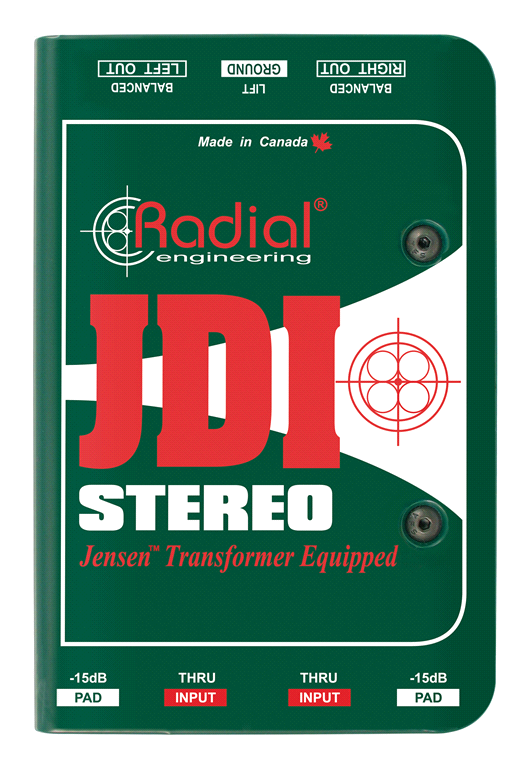 Radial JDI stereo afbeelding