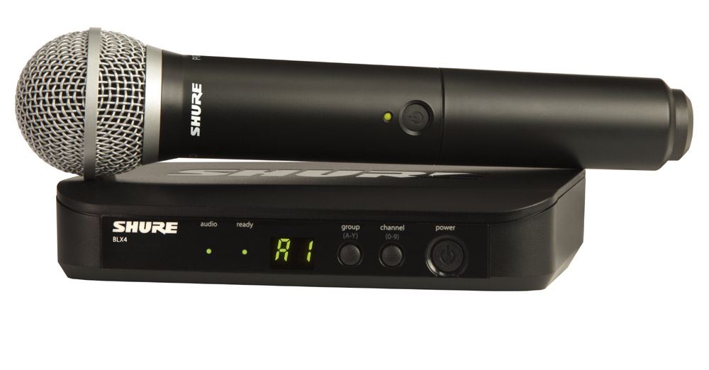 Shure BLX24 - PG58 (K14, 614-638 MHz)