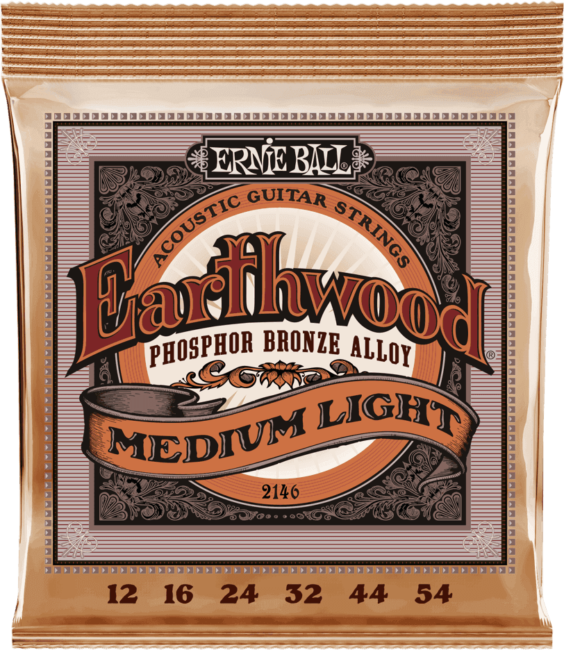 Ernie Ball Earthwood Acoustic Phosphor Bronze Medium Light 2146 afbeelding