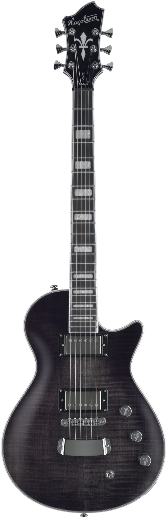 Hagstrom Ultra Max, Dark Storm Burst Gloss afbeelding