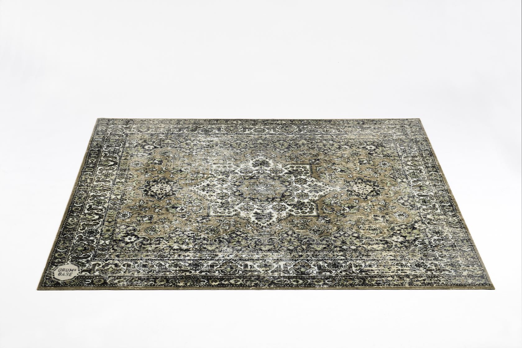 DRUMnBASE vintage persian 185x160cm green