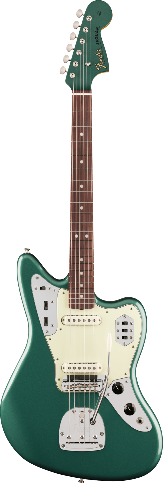 Fender Vintera III Mid '60s Jaguar, Sherwood Green Metallic RW