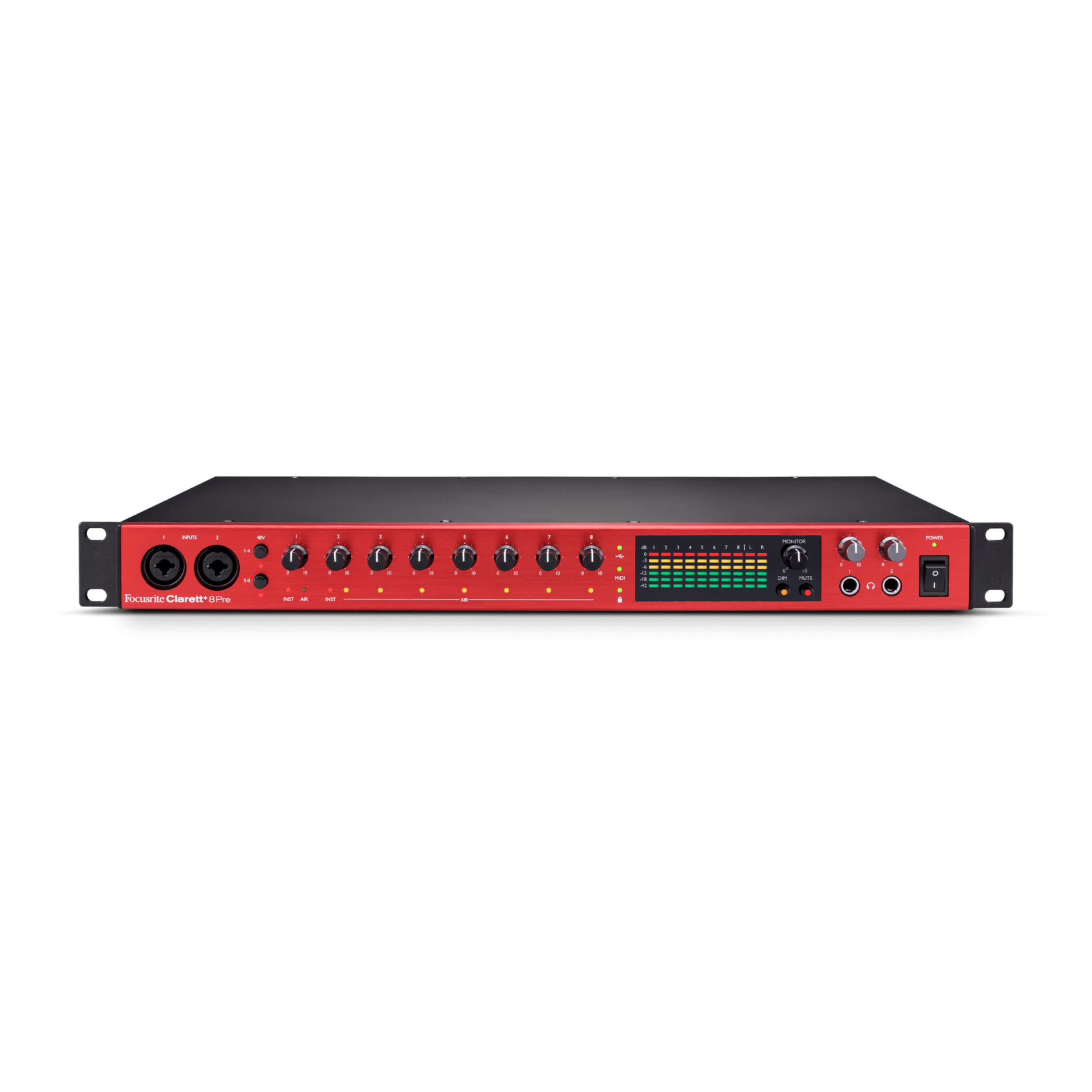 Klundertmusic Focusrite Clarett 8Pre + aanbieding