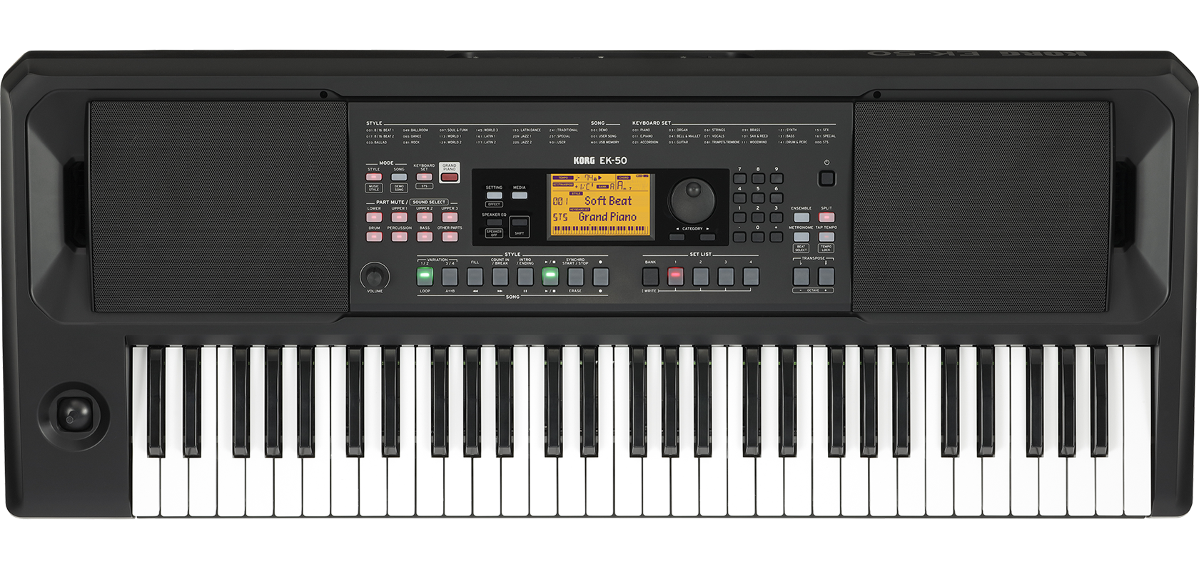 Klundertmusic Korg EK-50 aanbieding