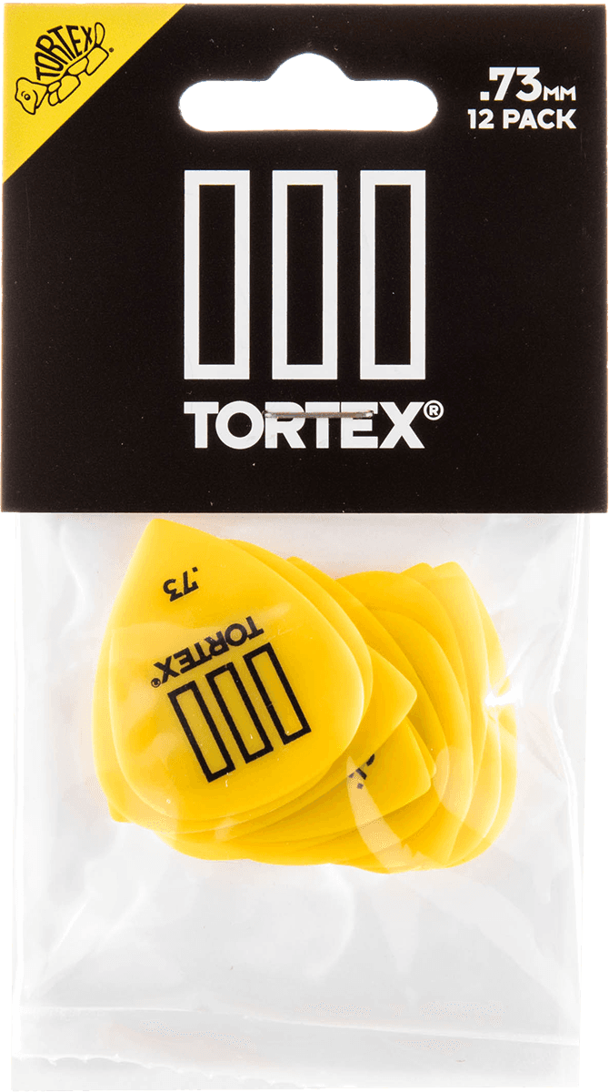 Dunlop 462P73 Tortex III Plectrum 0.73mm 12-Pack afbeelding