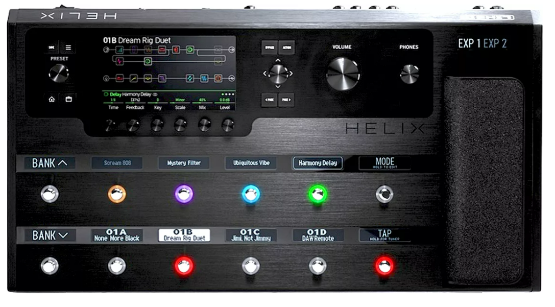 Line 6 Helix Guitar Processor afbeelding