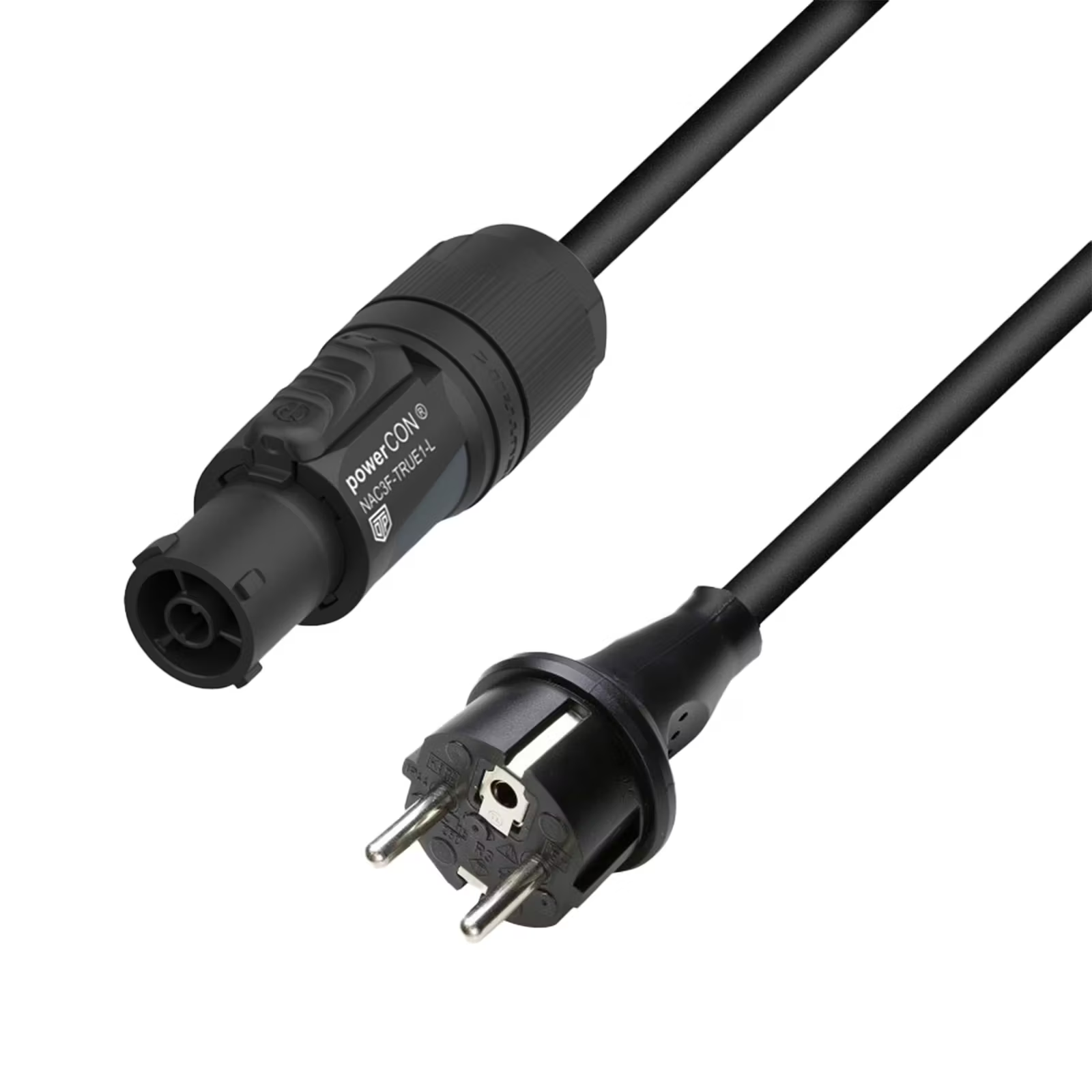 Adam Hall 8101 TCON 0150 powercon True1 kabel, 1,5 mtr. afbeelding