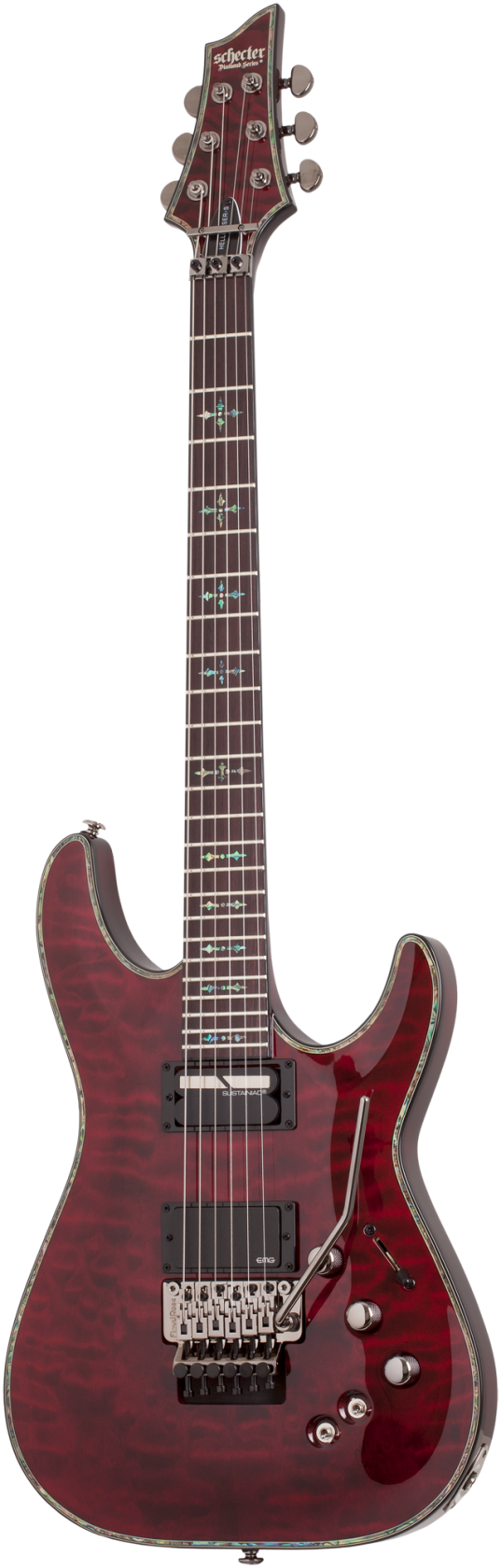 Schecter Hellraiser C1 FR S, Black Cherry