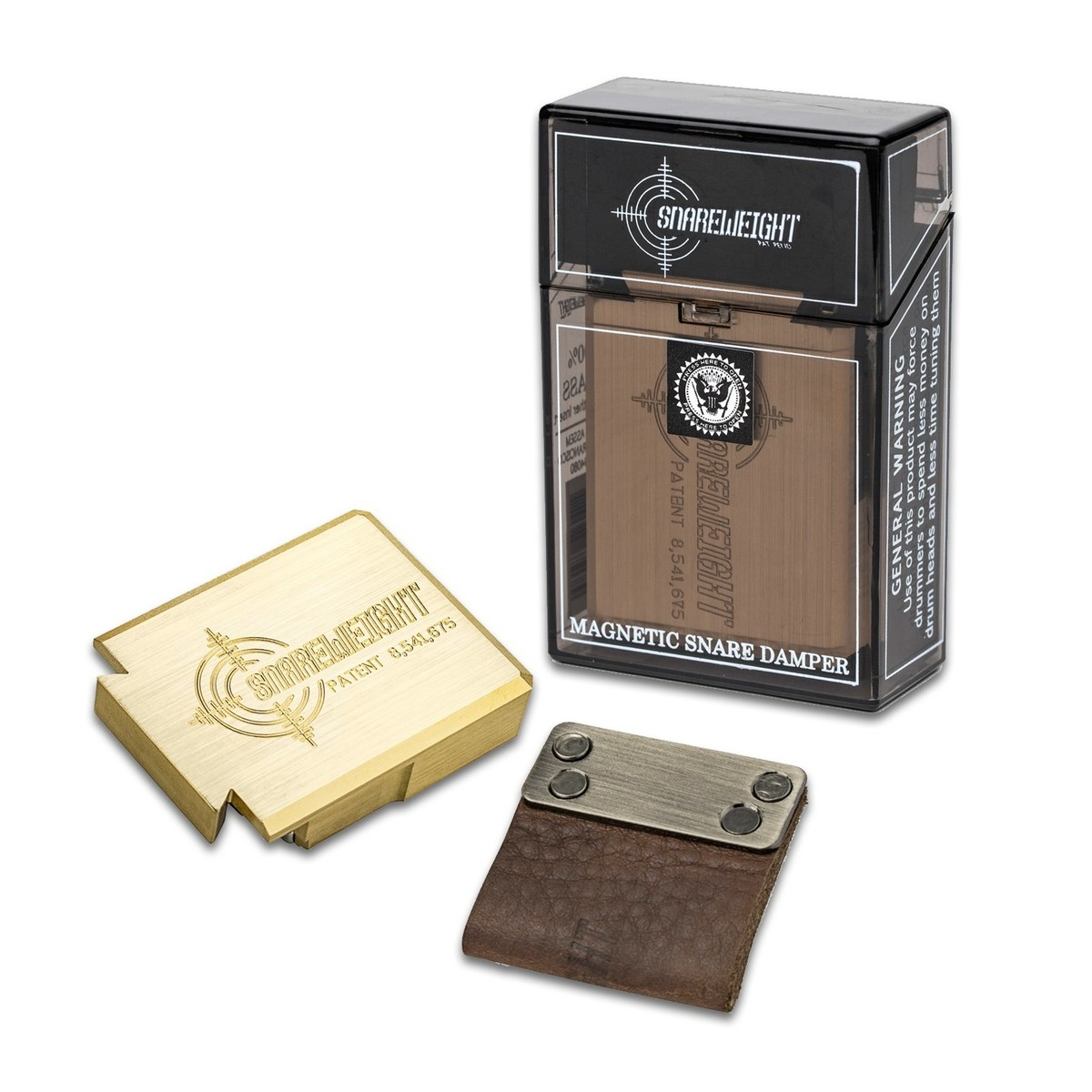 Snareweight Snareweight #5 Messing, incl Damper & Case afbeelding