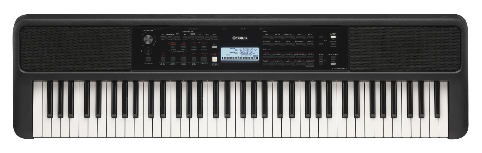 Klundertmusic Yamaha PSR-EW320 aanbieding