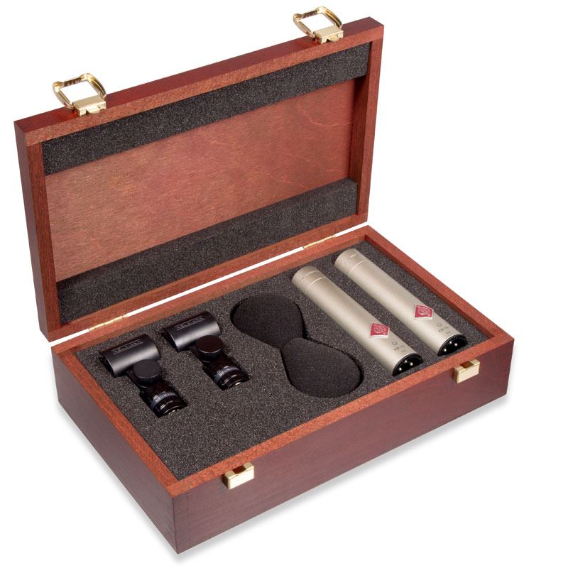 Neumann KM 185 stereo set - nickel afbeelding