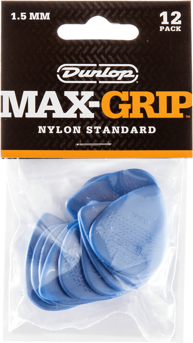 Dunlop 449P150 Max Grip Plectrum 1.50mm 12-Pack afbeelding