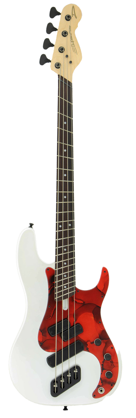 Dingwall SP1 4-String Ducati Pearl White Matte afbeelding