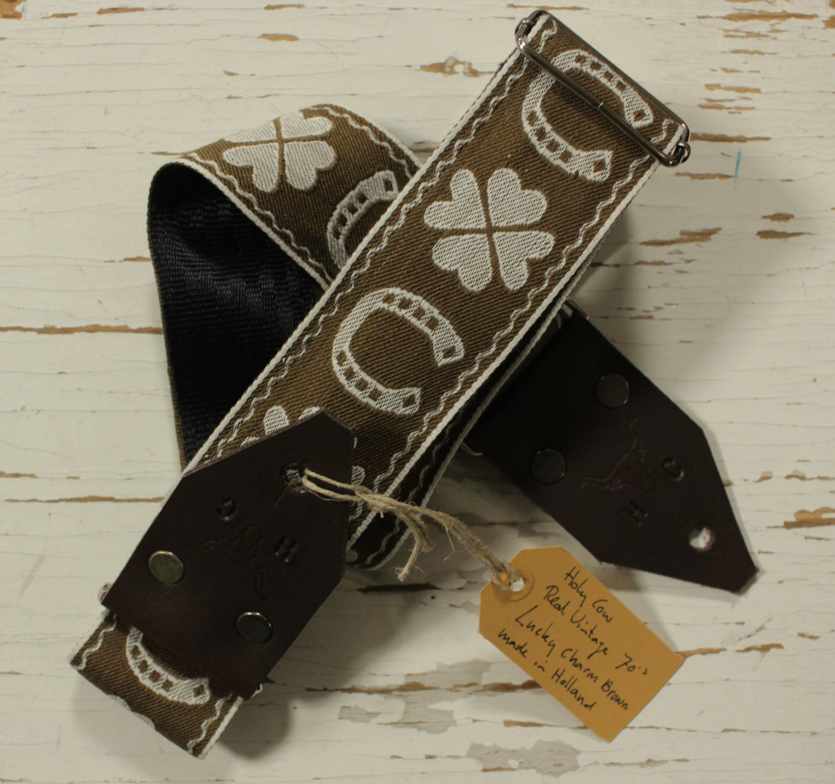 Holy Cow Straps 70's Lucky Charm Brown afbeelding