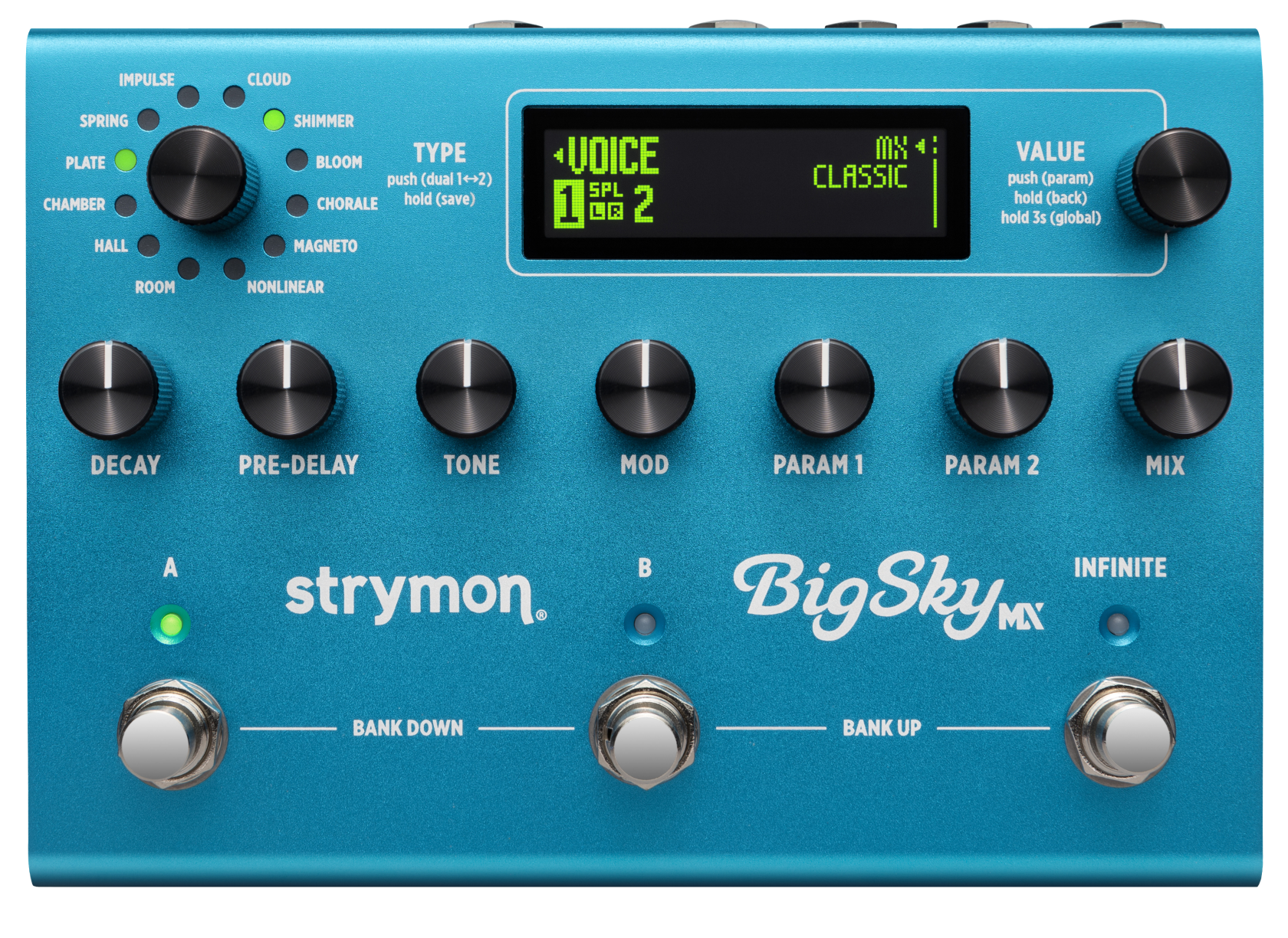 Klundertmusic Strymon Big Sky MX aanbieding