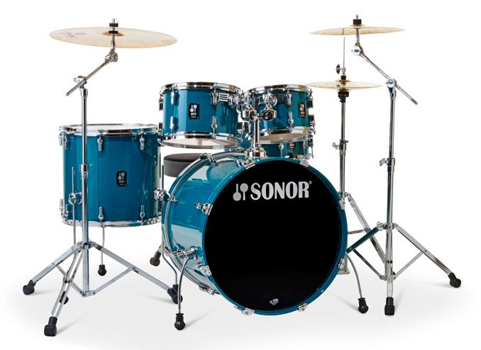 Sonor AQ1 Stage, Caribbean Blue, Incl. Hardware