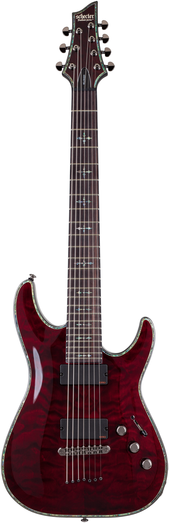 Schecter Hellraiser C7, Black Cherry