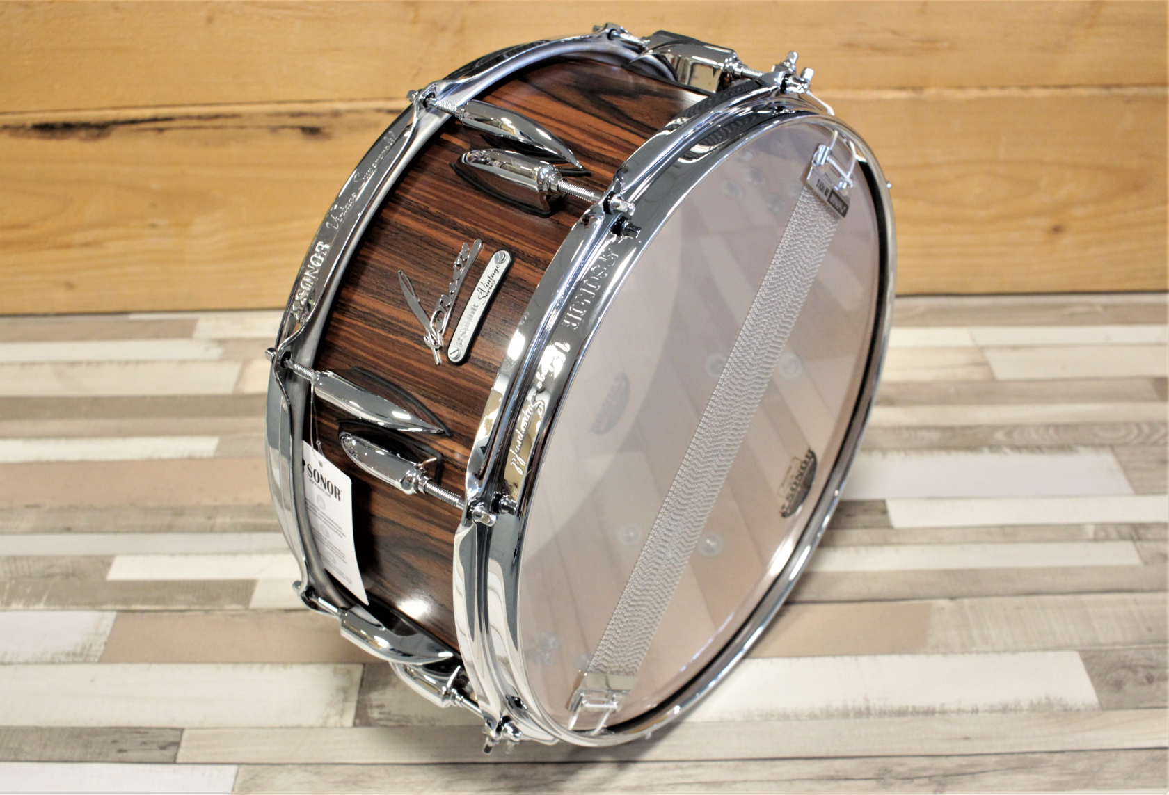 Sonor Vintage 14x5.75" Beech, Semi-Gloss Rosewood