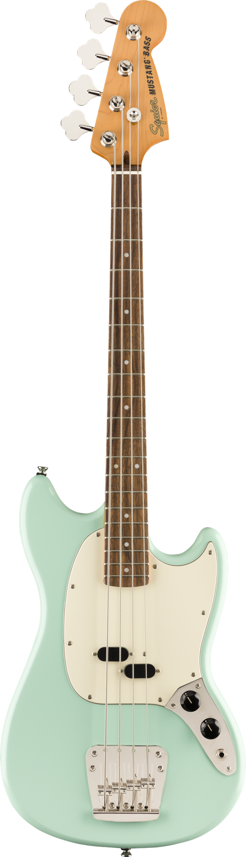 Klundertmusic Squier Classic Vibe '60s Mustang Bass, Surf Green aanbieding