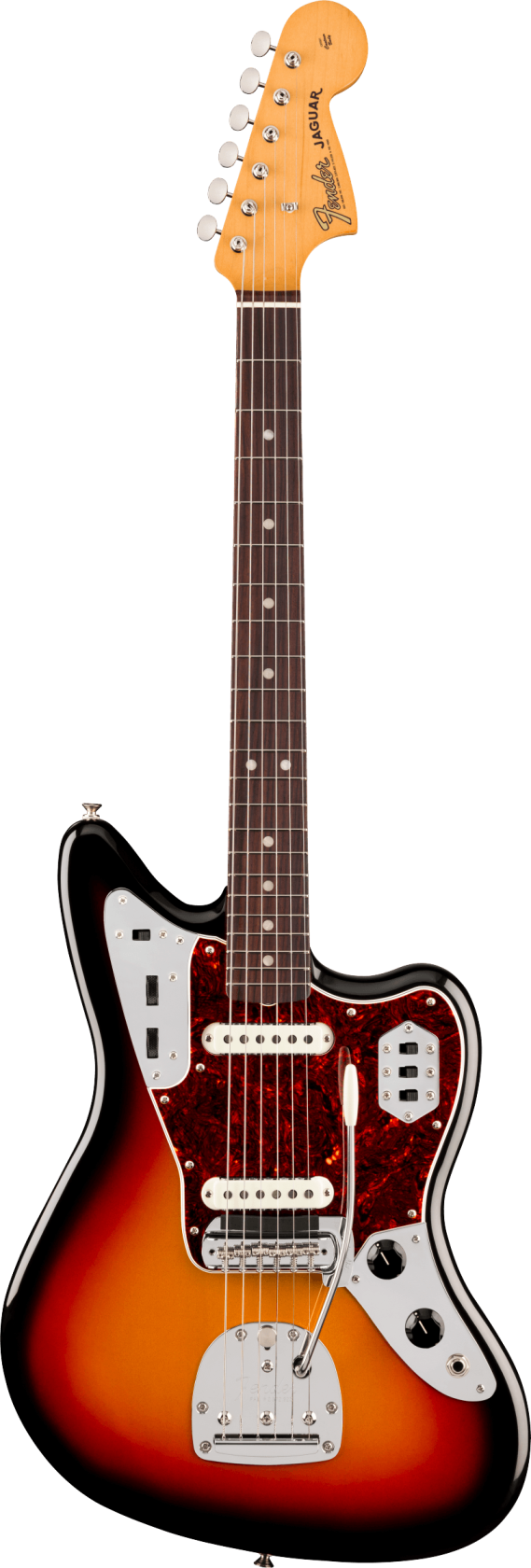 Fender Vintera III Mid '60s Jaguar, 3-Color Sunburst RW