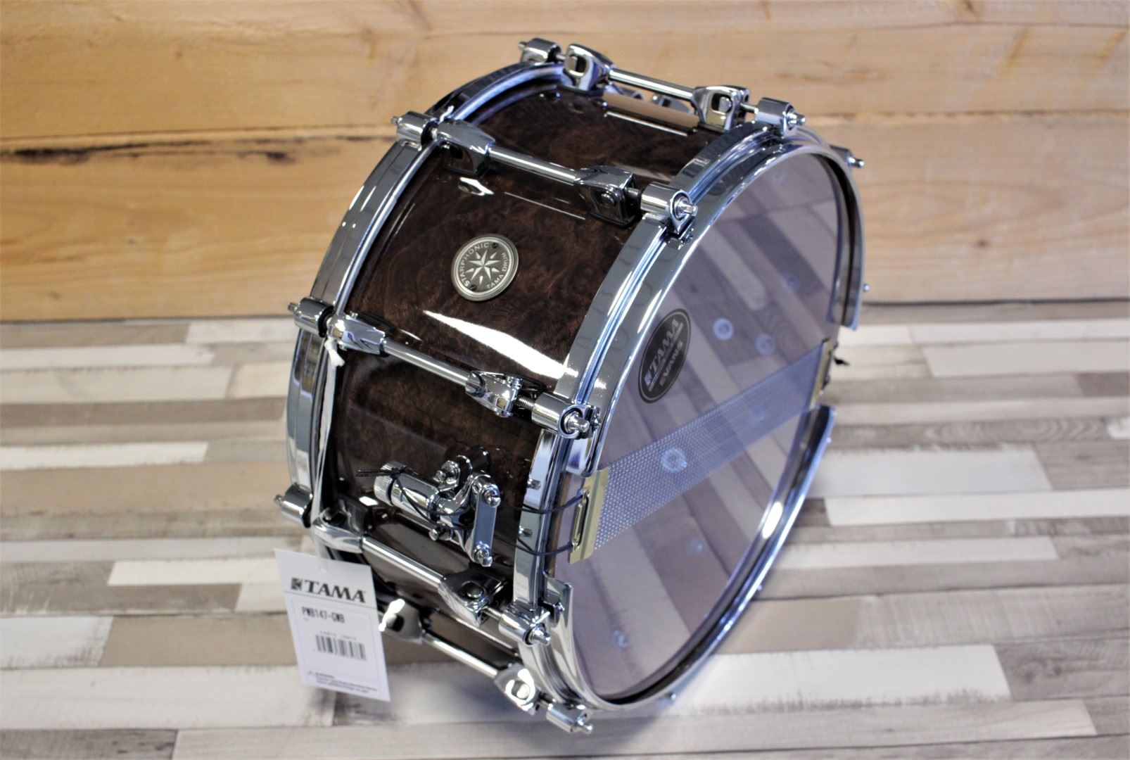 Tama Starphonic 14x07" Walnut, Gloss Black Walnut Burl