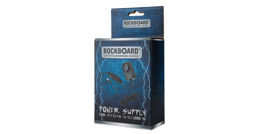 RockBoard Power Supply 9VDC 1000mA