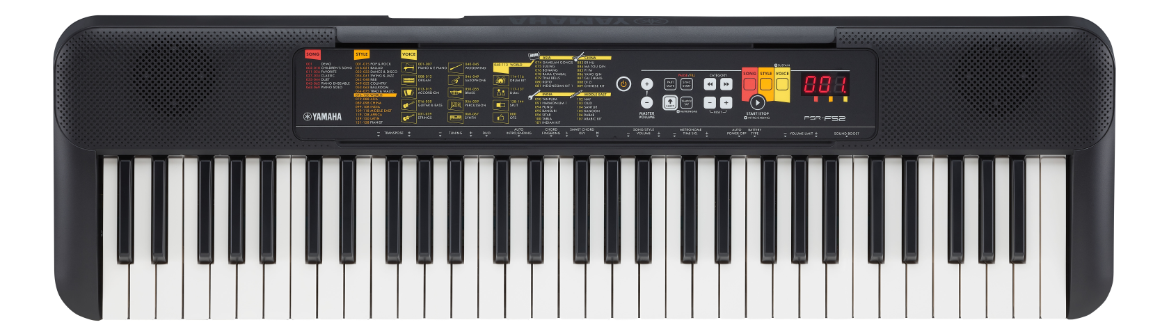 Klundertmusic Yamaha PSR-F52 aanbieding