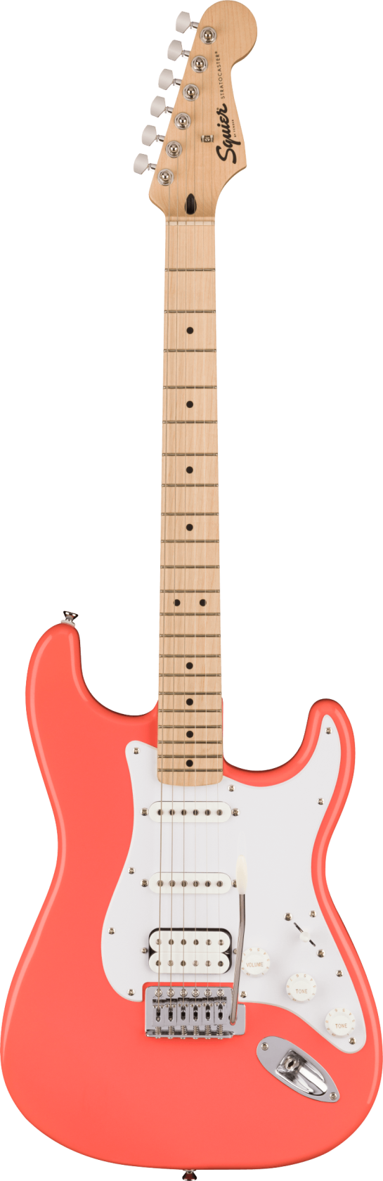 Squier Sonic Stratocaster HSS, Tahitian Coral MN