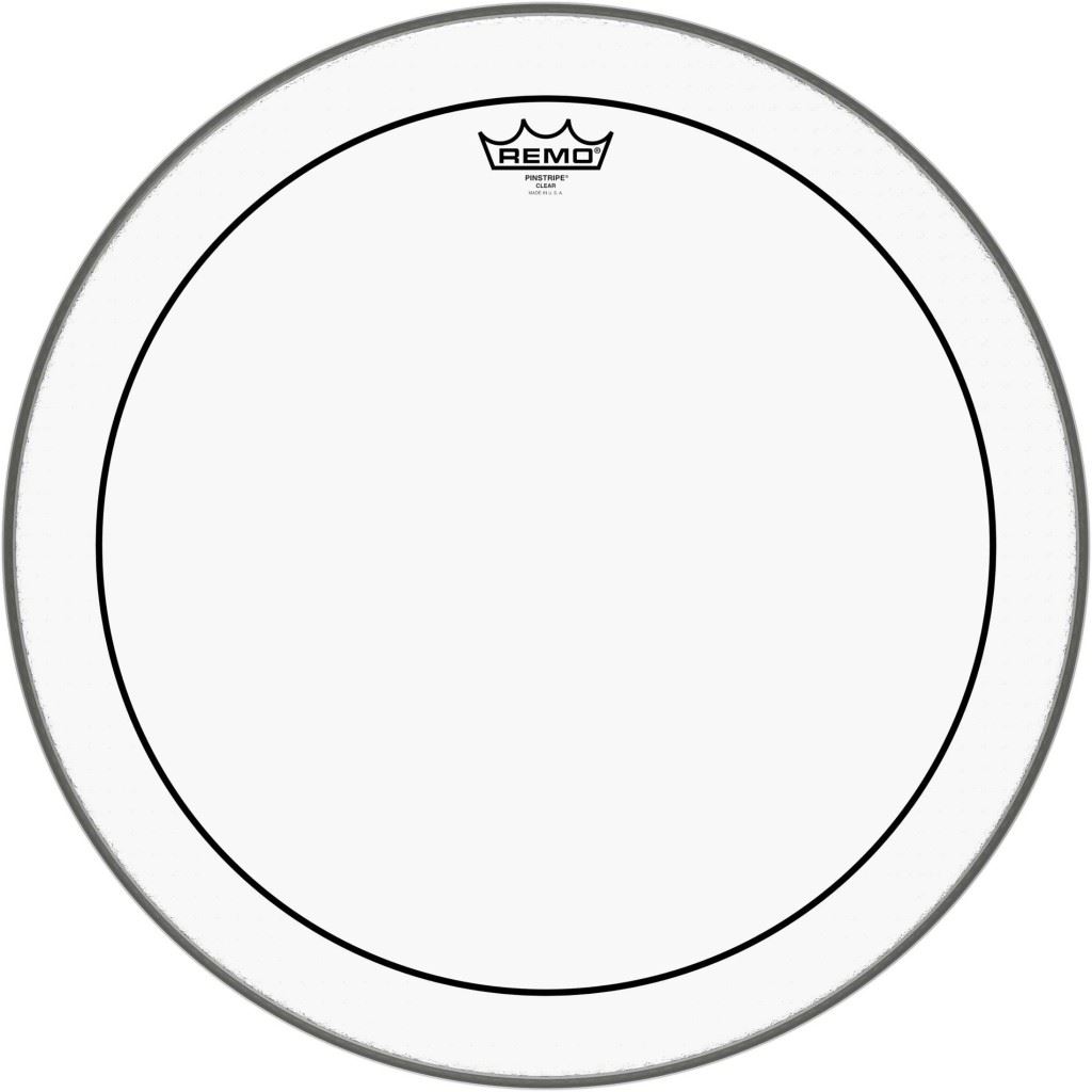 Remo 20" Pinstripe Clear, PS-0320-00