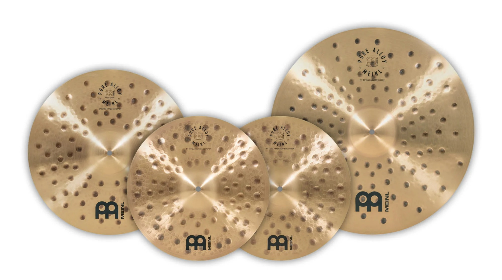 Meinl PA-CS1 Pure Alloy Complete Cymbal Set