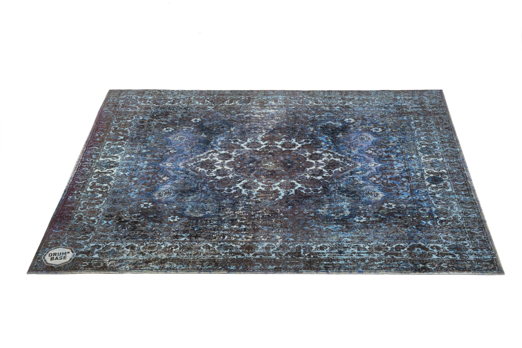 DRUMnBASE vintage persian 185x160cm blue afbeelding