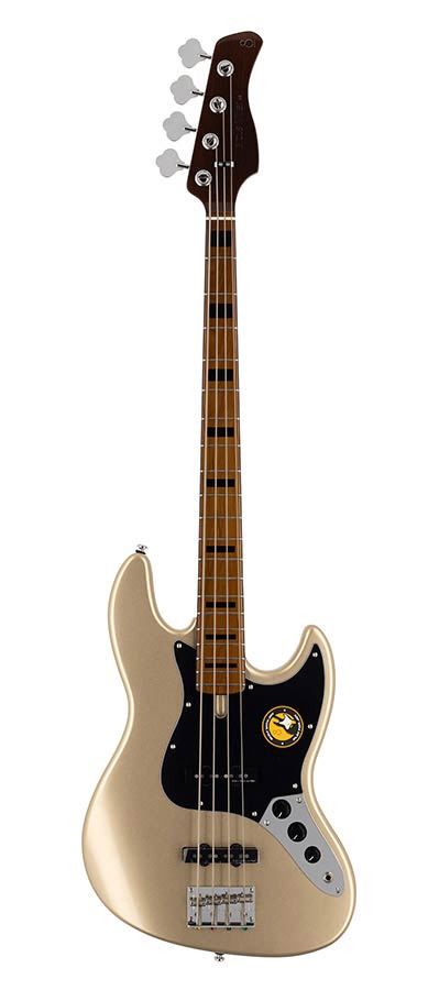 Klundertmusic Sire Marcus Miller V5 2nd Gen 4 Alder Champagne Gold Metallic aanbieding