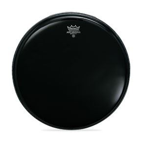 Remo 22" Ebony Ambassador Bass, ES-1022-00