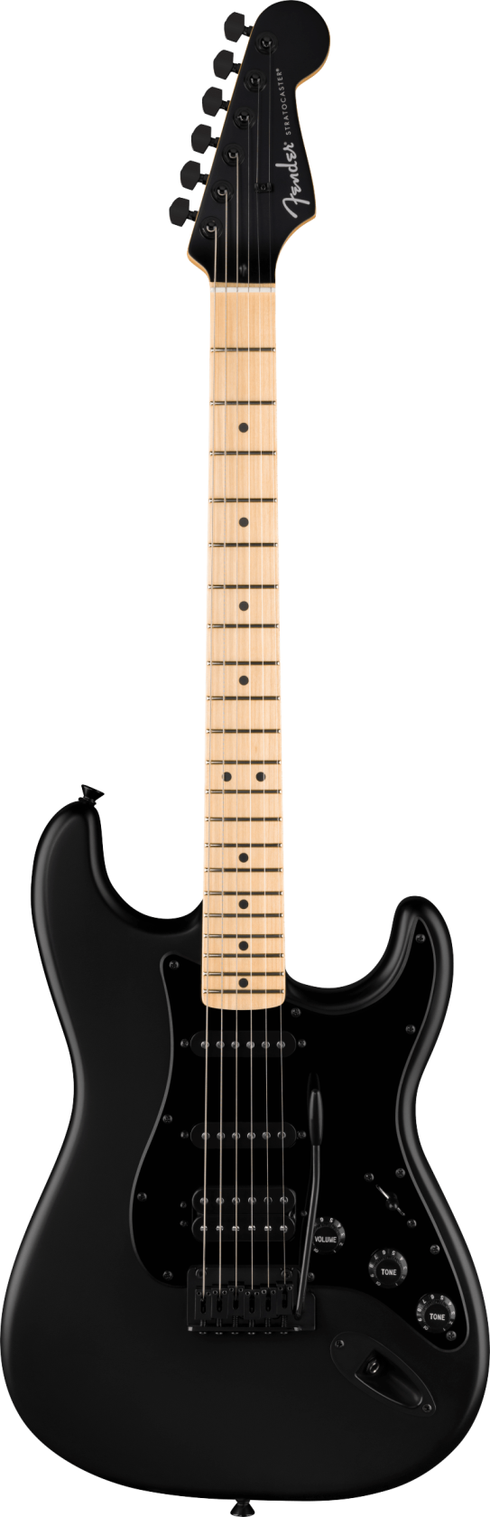 Fender Limited Edition Standard Stratocaster HSS, Satin Black MN