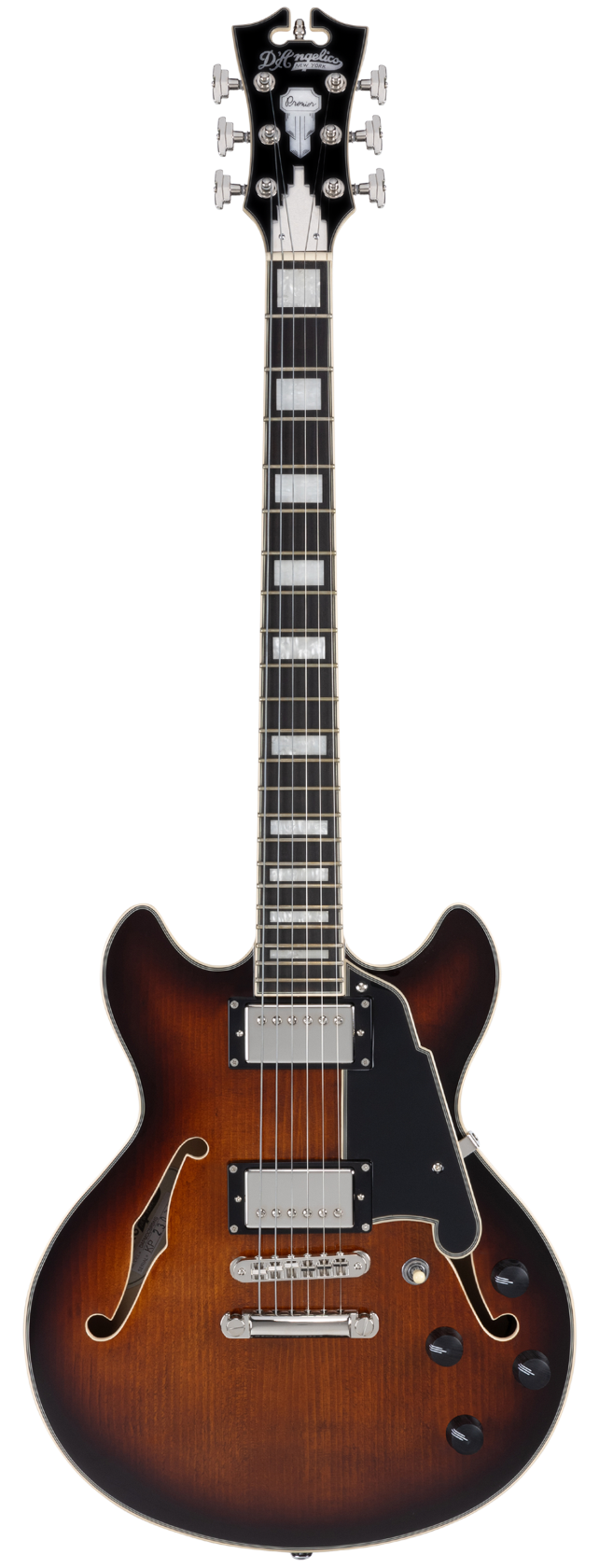 D'angelico Premier Mini DC Brown Burst