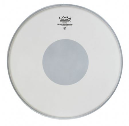 Remo 14" Controlled Sound Coated Black Dot, CS-0114-10